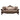 Mehadi - Sofa With 8 Pillows - Velvet & Walnut