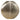14" x 14" Modern Round Metal Vase - Gold