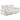 Lalisa - Power Motion Sofa With USB Port - Cream Chenille