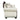 Pierce - Sofa With 5 Pillows - Beige Fabric & Cherry
