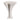 13" Spire Large 3D Printed Vase - White