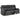 Hirah - Motion Sofa - Dark Gray Polish Microfiber