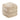 Yorba - Cotton Pouf - Beige