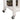 Ottawa - Kitchen Cart - Black Wooden Top & White