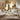 Chantelle - Sofa With 3 Pillows - Rose Gold Synthetic Leather /Fabric & Pearl White
