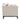 Tayden - Sofa With 5 Pillows - Beige Velvet