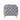 Jelanea - Sofa With 2 Pillows - Gray Velvet & Gold