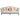 Tayden - Sofa With 5 Pillows - Beige Velvet