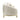 Martina - Sofa With 2 Pillows - Ivory Velvet