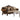 Jardena - Sofa With 6 Pillows (Same Lv01591) - Pattern Fabric & Cherry Oak